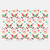 Runner Holiday Geschenkpapier Set (Vorderseite)