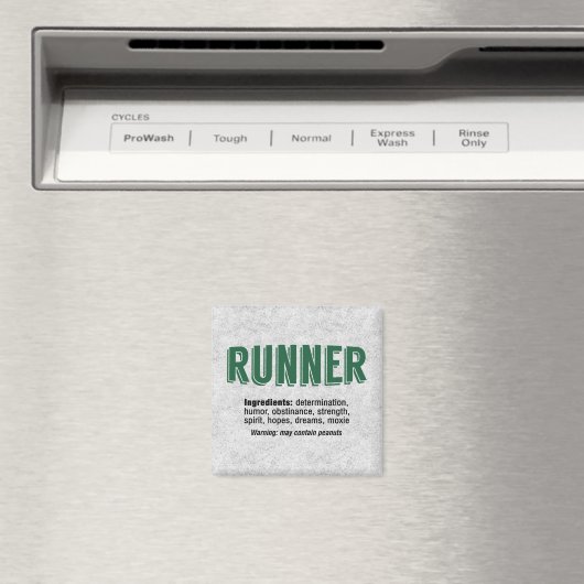 Runner Ingredients Magnet (In Situ (Geschirrspüler))