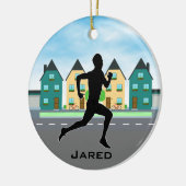 Runner Jogger Ornament (Links)