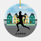 Runner Jogger Ornament (Hinten)
