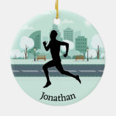 Runner Jogger Ornament (Hinten)