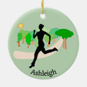 Runner Jogger Ornament (Hinten)