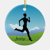 Runner Jogger Ornament (Vorne)