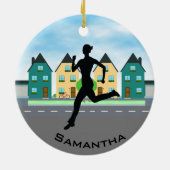 Runner Jogger Ornament (Hinten)