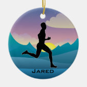 Runner Jogger Ornament (Vorne)