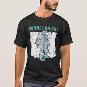 Runner Knight Mittelalterlicher Ritterordenkrieger T-Shirt