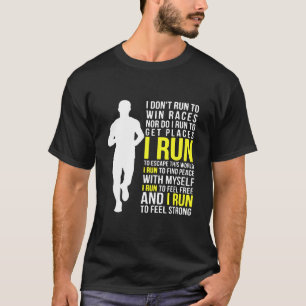 Runner - Lauf - Ich laufe. T-Shirt