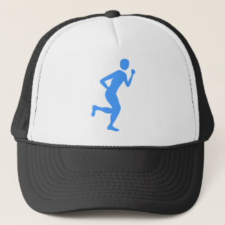 Runner (männlich) - Baby Blue Truckerkappe