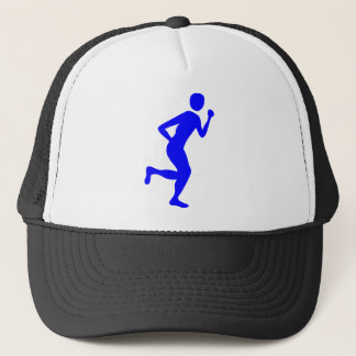 Runner (männlich) - Blau Truckerkappe