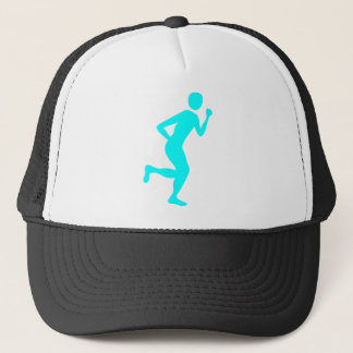 Runner (männlich) - Cyan Truckerkappe