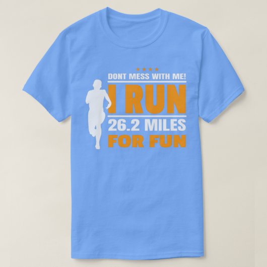 RUNNER MARATHON darf nicht mit mir verwechseln 2 T-Shirt (Design vorne)