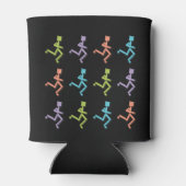 Runner mit Personalisierter Namensvorlage Dosenkühler (Rückseite)