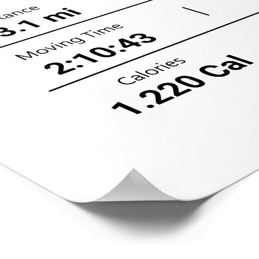 Runner Poster (Ecke)