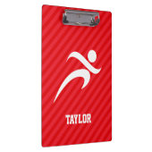 Runner; Scarlet Red Strips Klemmbrett (Rechts)