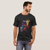 Runner Splash Art Sprinter Runner Shirt Ma (Vorne ganz)