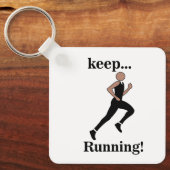 Runner Sports Athlete Coach Schlüsselanhänger (Vorderseite)