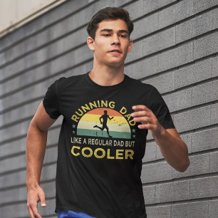 Runner-Vatertag-Geschenk für laufenden Vater T-Shirt