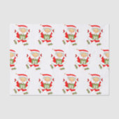 Runner Weihnachts-Weihnachtszettel Seidenpapier (Vorderseite)