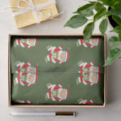 Runner-Weihnachtsfeiertag Seidenpapier (Geschenk)