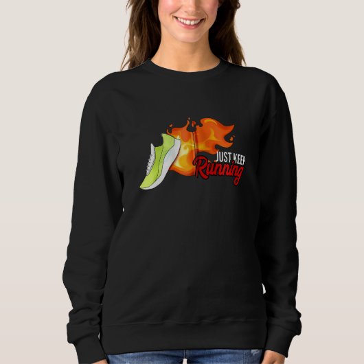 Runner-Zip Sweatshirt (Vorderseite)