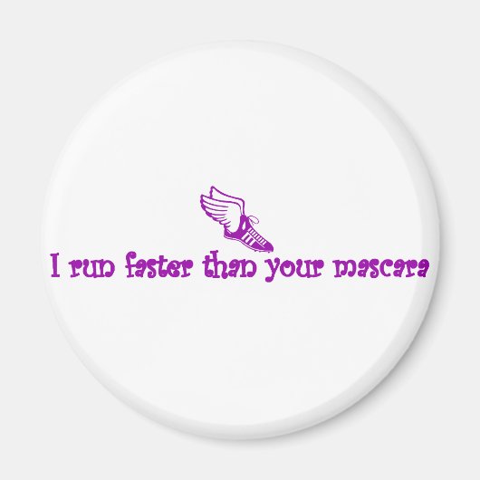 RunnerChick Mascara Magnet (Vorne)