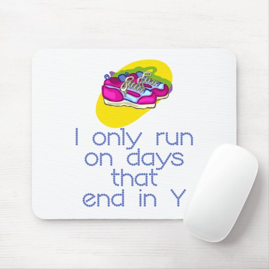 RunnerChick-Tage Mousepad (Mit Mouse)