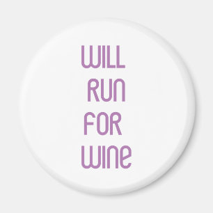 RunnerChick Wine Magnet