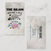 Runners Brain Visitenkarte (Vorne/Hinten)