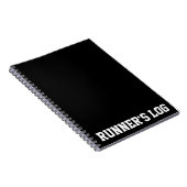 Runner's Log Running Notebook Spiral Journal Notizblock (Rechte Seite)
