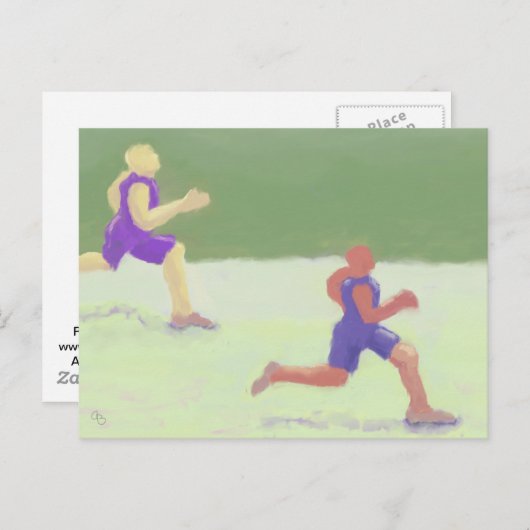 Runners, Postkarte (Vorne/Hinten)