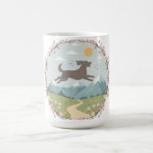 Runnig in Paradise Kaffeetasse (Mittel)