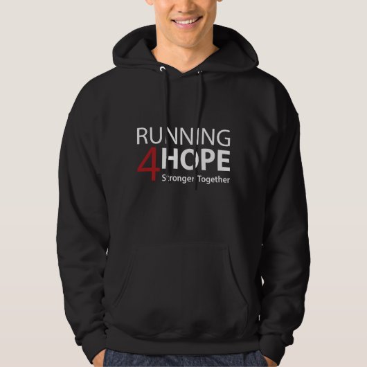 Running4Hope Stronger Together Hoodie (Vorderseite)