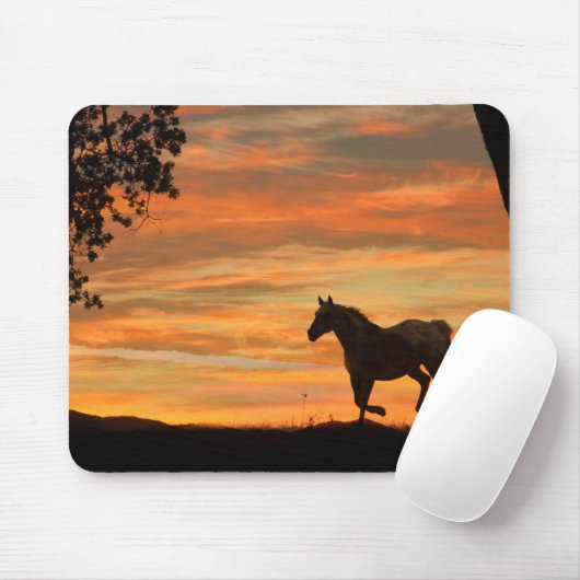 Running Appaloosa Horse Mouse Pad Mousepad (Mit Mouse)