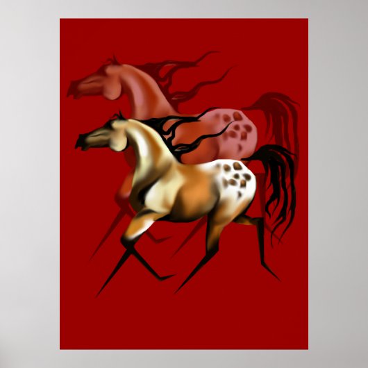 Running Appy Shadowed Poster (Vorne)
