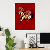 Running Appy Shadowed Poster (Heimbüro)