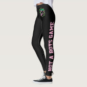 Running Back Girl Logo/ Not A Boys Game Leggings (Links)