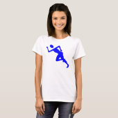 Running - Blau T-Shirt (Vorne ganz)