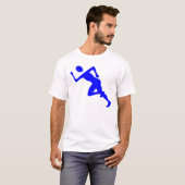 Running - Blau T-Shirt (Vorne ganz)