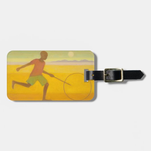 Running Boy 2010 Gepäckanhänger (Vorderseite horizontal)