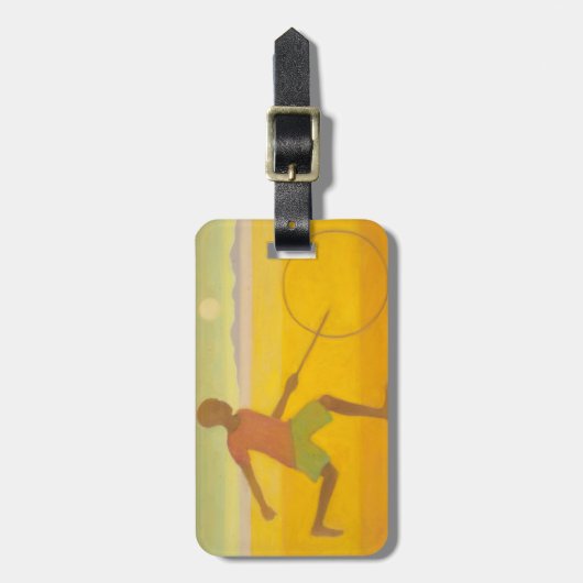 Running Boy 2010 Gepäckanhänger (Vorderseite vertikal)