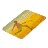 Running Boy 2010 Magnet (Linke Seite)