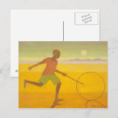 Running Boy 2010 Postkarte (Vorne/Hinten)