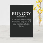 Running Cards Runner Marathon Funny Marathoner Xc Karte (Gelbe Blume)