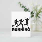 Running champion postkarte (Stehend Vorderseite)
