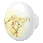 Running Cheetah Keramikknauf (Rechts)