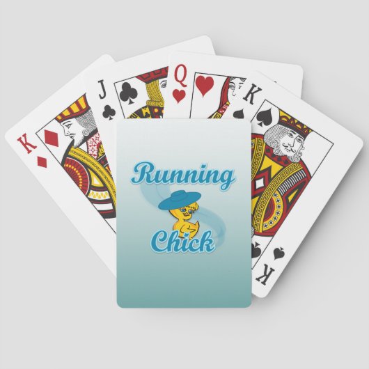 Running Chick #3 Spielkarten (Rückseite)