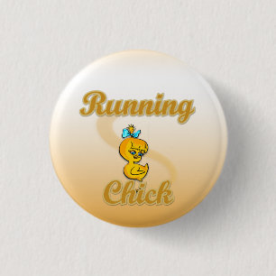 Running Chick Button