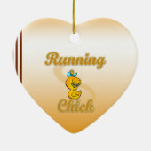 Running Chick Keramikornament (Hinten)