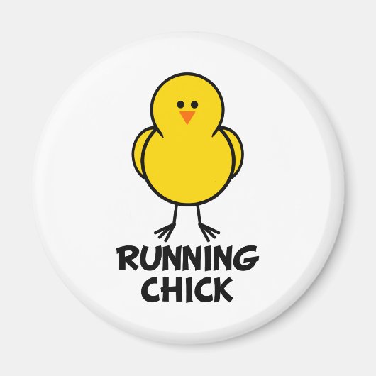Running Chick Magnet (Vorne)
