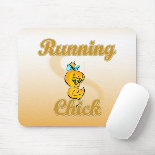 Running Chick Mousepad (Mit Mouse)